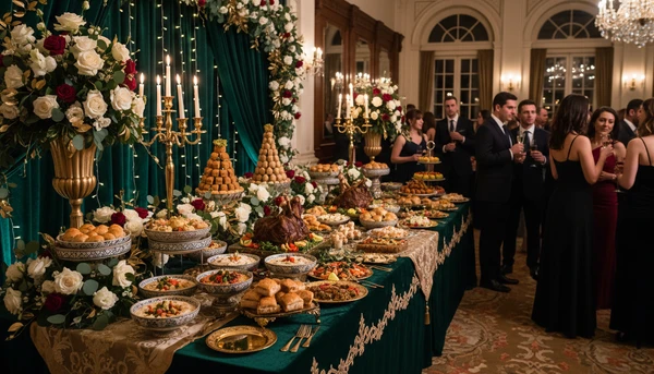Elegant Turkish Wedding Catering